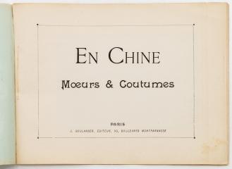 Autour du Mond. En Chine. Moeurs&Coutumes. XX [Иллюстрированное издание «Вокруг мира. В Китае. Нравы и обычаи].