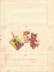 Три медведя. Иллюстрация к книге Плитченко А. "Медведь и соболь"