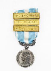 Медаль за службу в заморских территориях, Франция