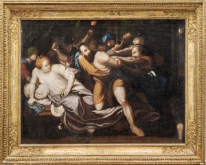 Копия с картины Рубенса "Пленение Самсона"