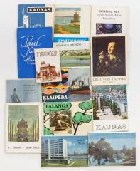 Сет из 15 наборов с прибалтийскими открытками.