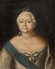 Портрет императрицы Елизаветы Петровны (тип Каравак)