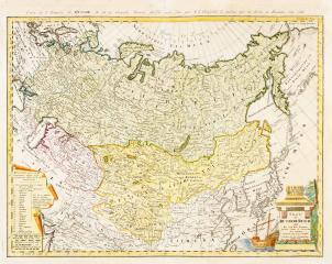 Карта Российской империи и Великой Татарии [Carte de l’Empire de Russie et de la Grande Tatarie].