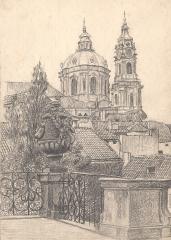 Прага. Храм святого Николая