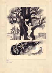 Иллюстрация к книге Мельникова "Бабушкины кактусы" (с. 8)