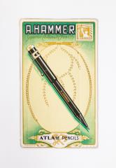 Рекламный плакат "A.Hammer. Superior Automatic Pencils"