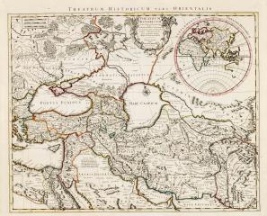 Историческая карта Востока [Theatrum Historicum pars Orientalis].