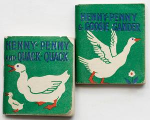 Сет: Henny-Penny and Quack-quack. Henny-Penny & Goosie Gander. [Книжки-малышки]
