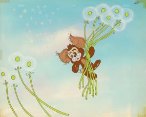 Фаза из мультфильма "Ночной цветок" с авторским фоном