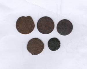 Подборка монет средневековая Франция