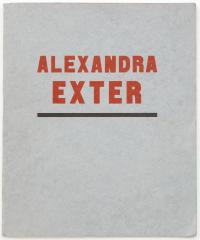 [Автограф автора] Nakov, A. Alexandra Exter [Наков А. Александра Экстер]. На франц. яз.