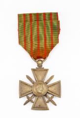 Медаль Военный крест 1914-18, Франция