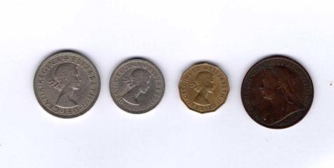 Подборка монет Великобритания