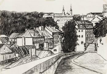 Три рисунка "Прага"