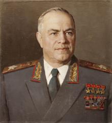Портрет маршала Жукова