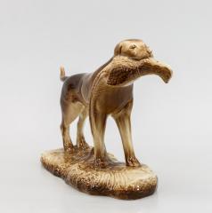 Скульптурная композиция «Собака с фазаном».
