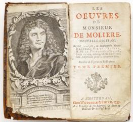 Les Œuvres de Monsieur de Molière. Nouvelle éd. T.1 [Произведения господина Мольера, новое изд., Т.1]. На франц. яз.