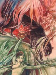 Маугли и Багира. Иллюстрации к книге Р. Киплинга «Маугли».