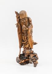 Деревянная скульптура Шоусин