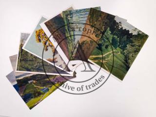 Сет из 30 открыток  на тему "Летний пейзаж"