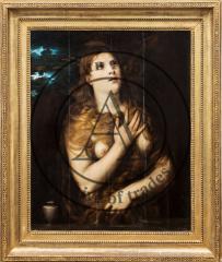 Копия с картины Тициана "Кающаяся Мария Магдалина"