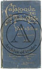Каталог почтовых марок с актуальными ценами на 1927 г. 31 издание. На франц. яз. [Catalogue Prix-Courant de Timbres-Poste. Trente-et-Unieme edition. 1927].