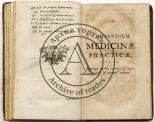 Laurentii Heisteri Compendium medicinae practicae, cui praemissa est de medicinae mechanicae praestantia dissertatio [Лоренц Гейстер. Компендиум практической медицины]. На лат. яз.