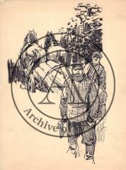 Иллюстрация к книге Симонова И.А. "Охотники за сказками"