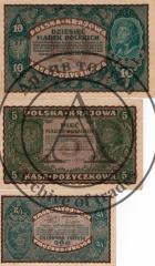 Подборка бон польских марок 3 шт.