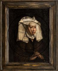 Копия с картины Рогина ван дер Вейдена "Портрет молодой женщины в головном уборе"