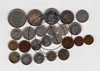 Подборка монет Швейцария 24 шт.