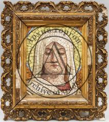 Неизвестный художник. Фрагмент оплечного образа святой (Софии?)