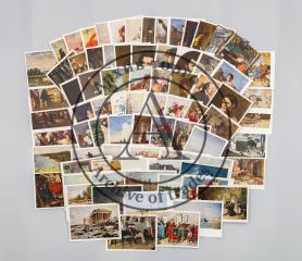 250 открыток "Изобразительное искусство"