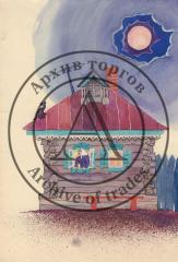 Иллюстрация и проба шрифта для обложки к книге Заходера Б. "Кот и кит"
