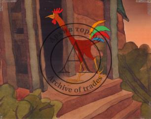 Фаза из мультфильма "Огуречная лошадка" с авторским фоном