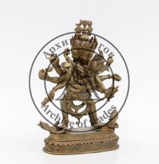 Скульптура «Парамасукха-Чакрасамвара яб-юм» («Самвара»)