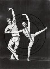Фотография артистов балета Надежды Павловой и Вячеслава  Гордеева