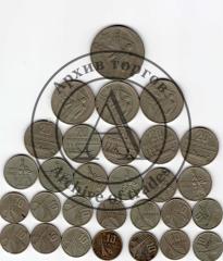 Подборка юбилейных монет, выпущенных к 50-летию Советской власти 29 шт.