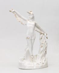 Скульптура «Балерина в роли аистенка». Из серии, посвященной балету Д.Л. Клебанова «Аистенок»