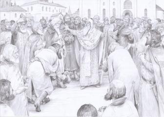 Илллюстрация "Проповедь"