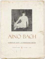 Aino Bach: 16 graafilist lehte - Айно Бах: 16 графических листов