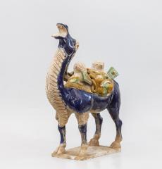 Скульптура «Верблюд» (с открытой пастью), авторская  реплика  скульптуры эпохи Тан.