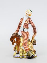 Скульптура «Печальный клоун» из триптиха «Клоунада»