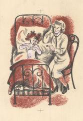 Иллюстрация к книге Емельяновой Б.А. "Храбрая девочка"