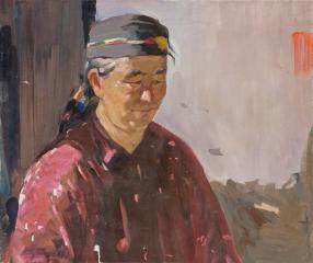 Портрет восточной женщины
