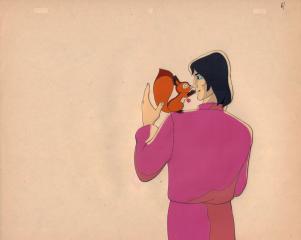 Иван с белочкой. Фаза из мультфильма "Седой медведь"
