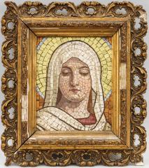 Неизвестный художник. Фрагмент оплечного образа святой (Софии?)