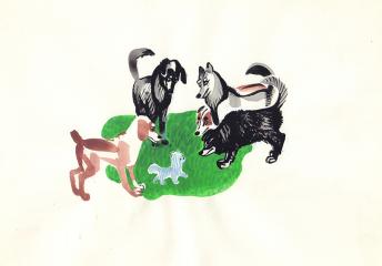 Иллюстрация «Собаки»