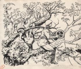 Иллюстрация "На дереве"