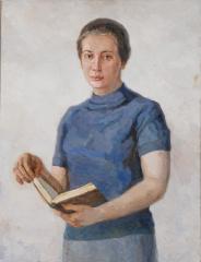 Портрет девушки с книгой